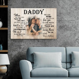 To our dad - Parents-Canvas