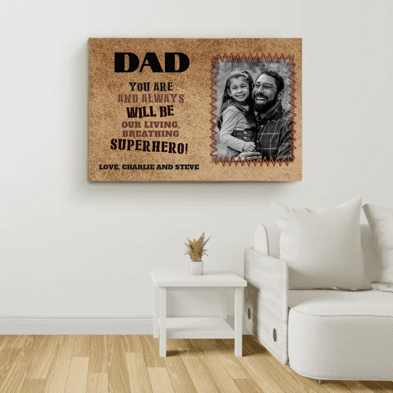 Our Dad - Parents-Canvas