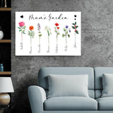 Grandma's Garden - Family-Canvas