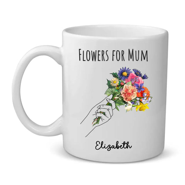 Flowers for mum - Parents-Mug