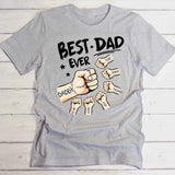 Best Dad Ever - Personalized T-Shirt for Father's Day