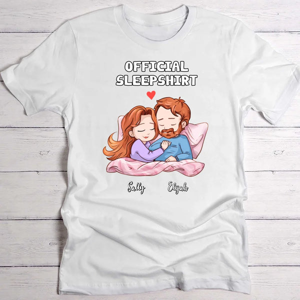 Official sleepshirt - Personalised Nightshirt for Couples