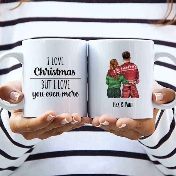 You and Me - Mug with Customisable Illustration for Couples