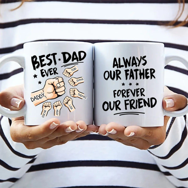 Best Dad Ever - Personalized Mug for Father's Day