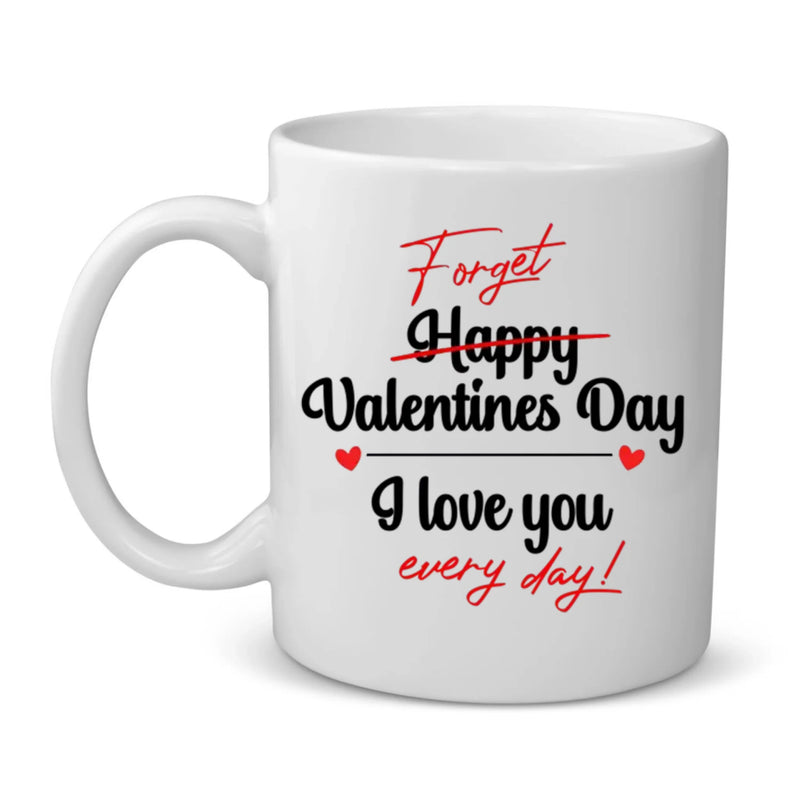 I love you more - Personalised mug for couples for Valentine's Day